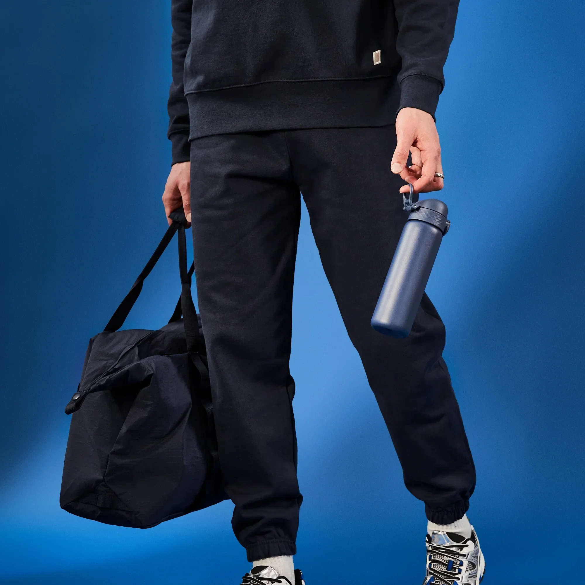 Insulated Stainless Steel Slim 17oz- Ash Navy - Image 4