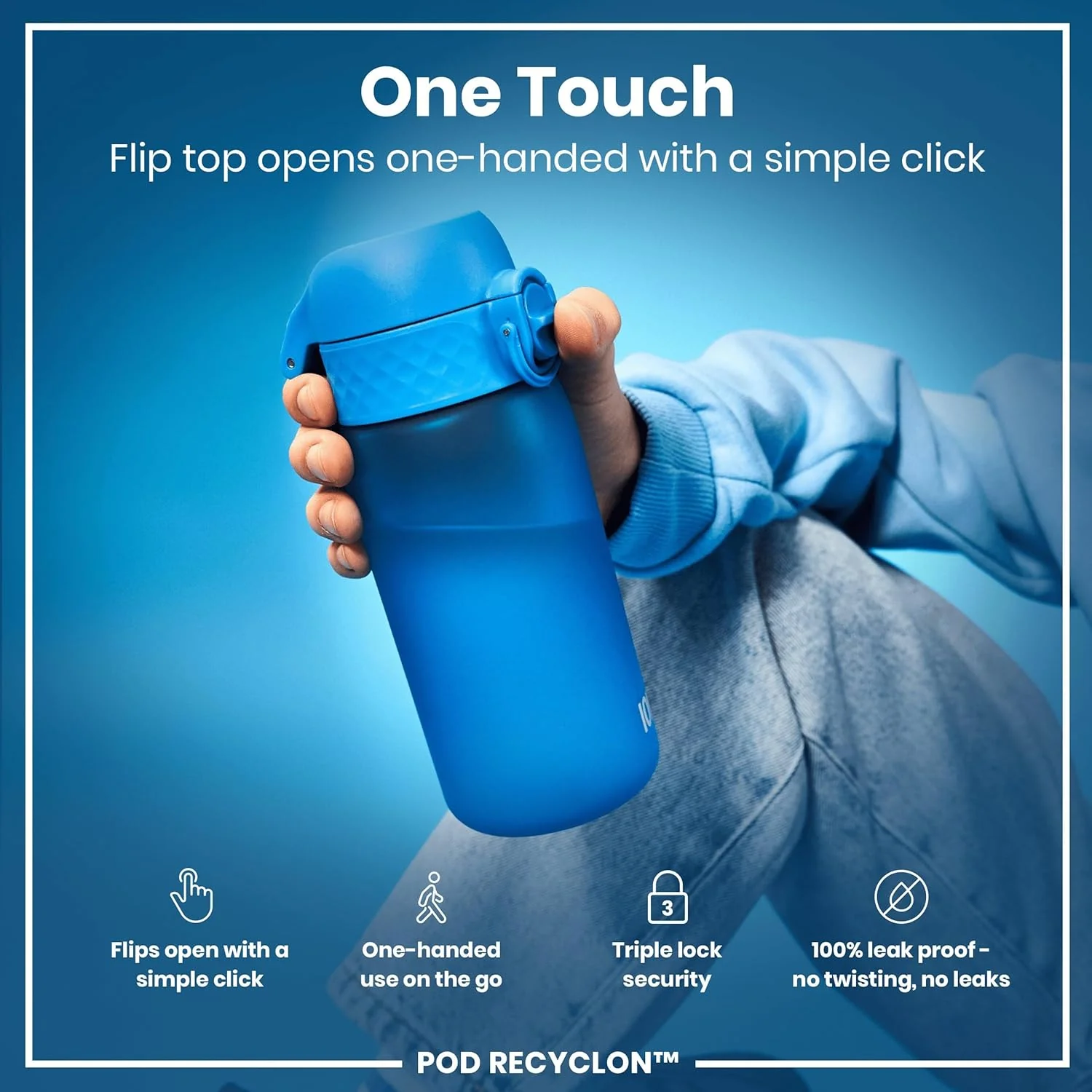 Pod Recyclon 12oz- Aqua Blue - Image 5