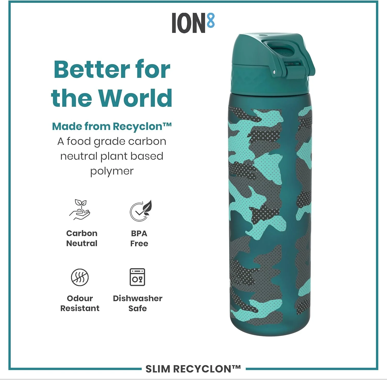 Slim Recyclon 18oz- Green Camo - Image 6