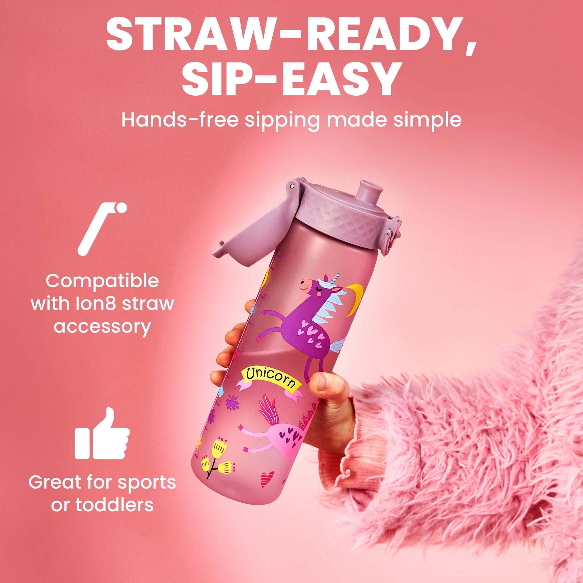 Slim Recyclon 18oz- Rainbows - Image 11