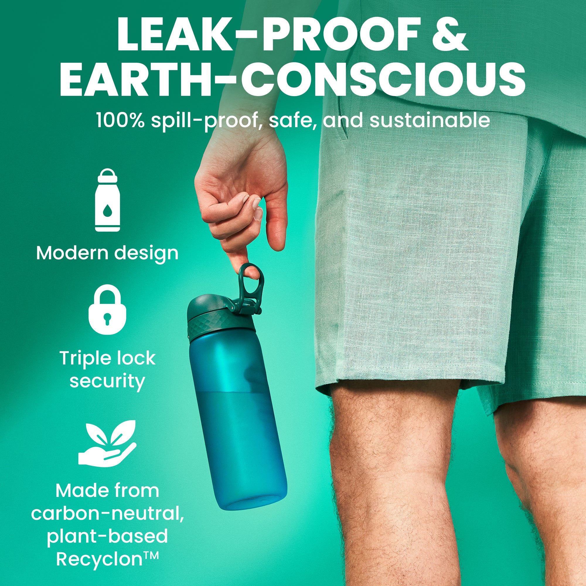 Recyclon Tour 24oz- Aqua Blue - Image 8