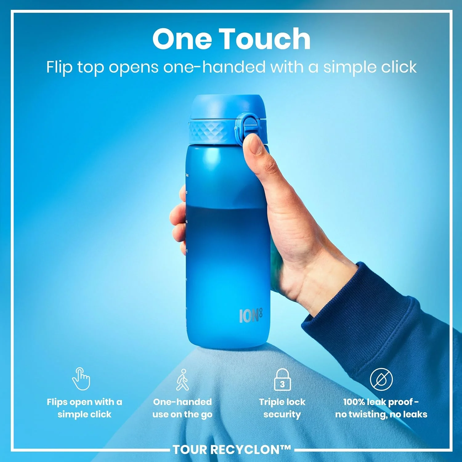 Tour Recyclon 24oz- Blue - Image 5