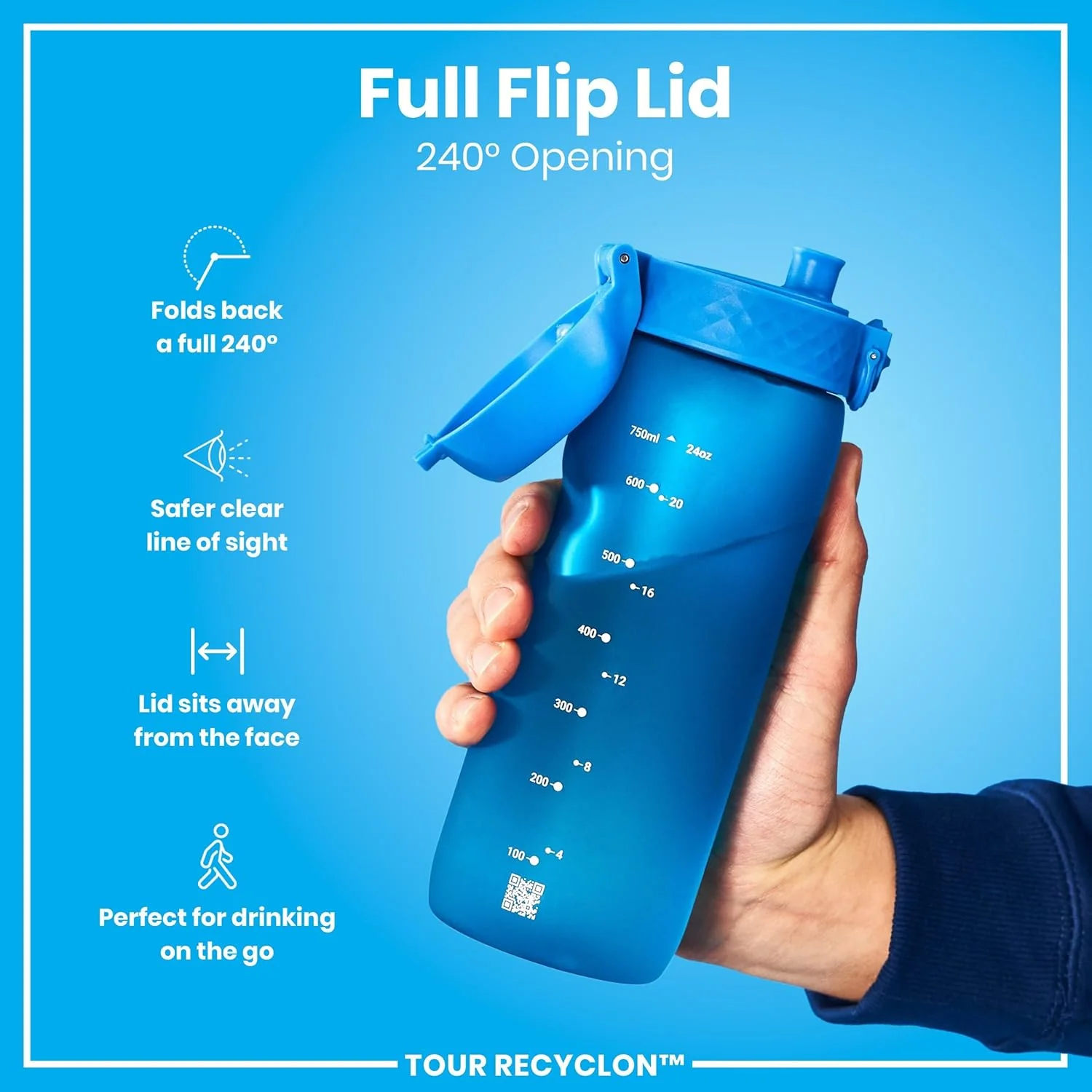 Tour Recyclon 24oz- Blue - Image 6