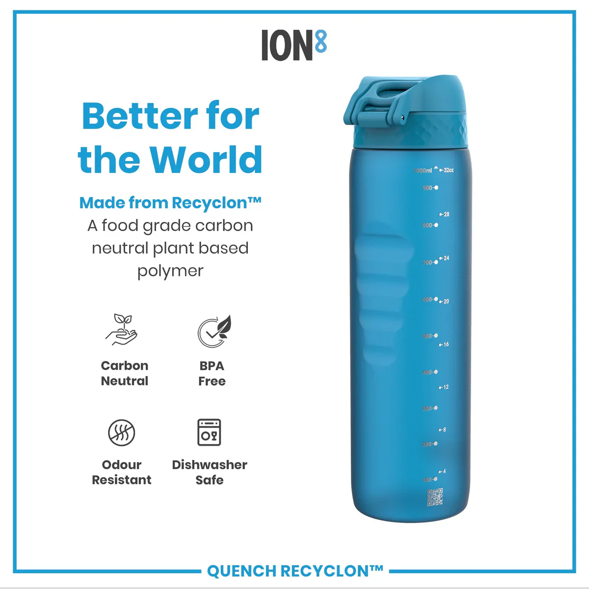 Quench Recyclon 34oz- Blue - Image 5