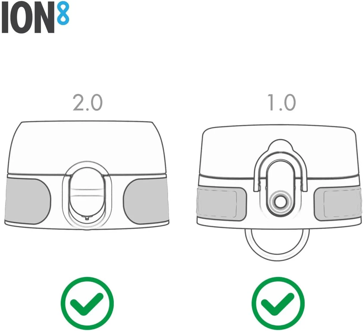 Replacement Water Bottle Seals- 1.0 & 2.0 - Image 3