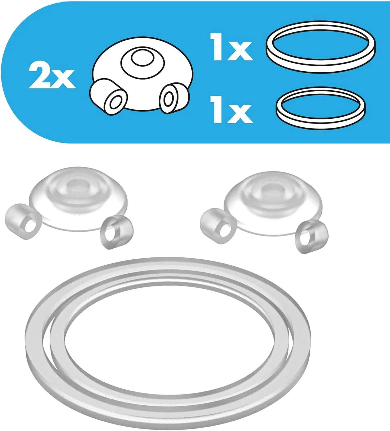Replacement Water Bottle Seals- 1.0 & 2.0 - Image 8